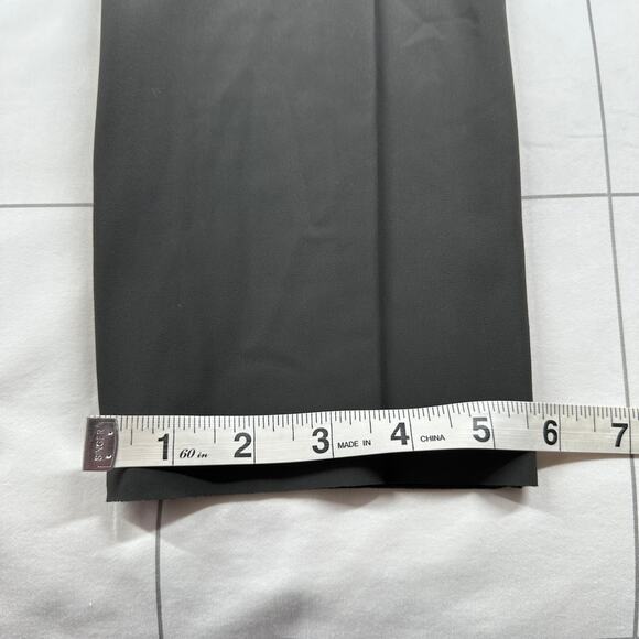 Athleta Pants Womens 4 Gray Green Stellar Trouser Pocket Athletic Casual Commute - Picture 12 of 12